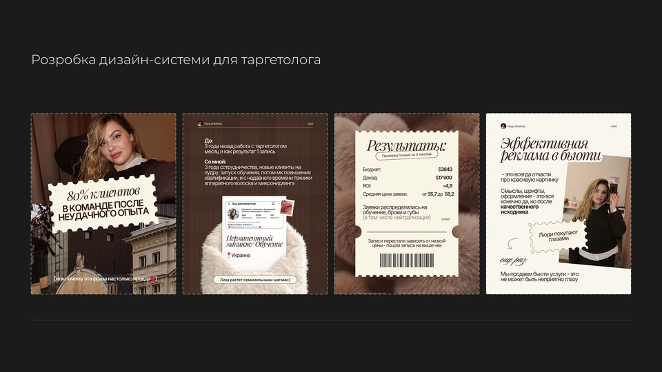 Дизайн каруселі для таргетолога